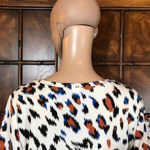 Iman Global Animal Symphony Print Jersey Top - Picture 11 of 16